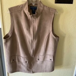 Charter Club suede vest